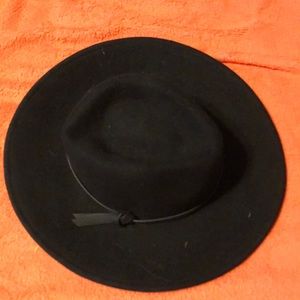 Black felt hat